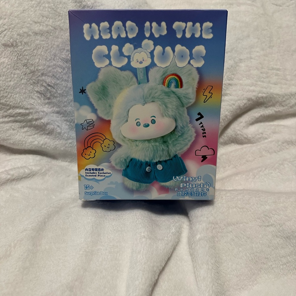 Disney Authentic Head in the Clouds (Blue Mickey)